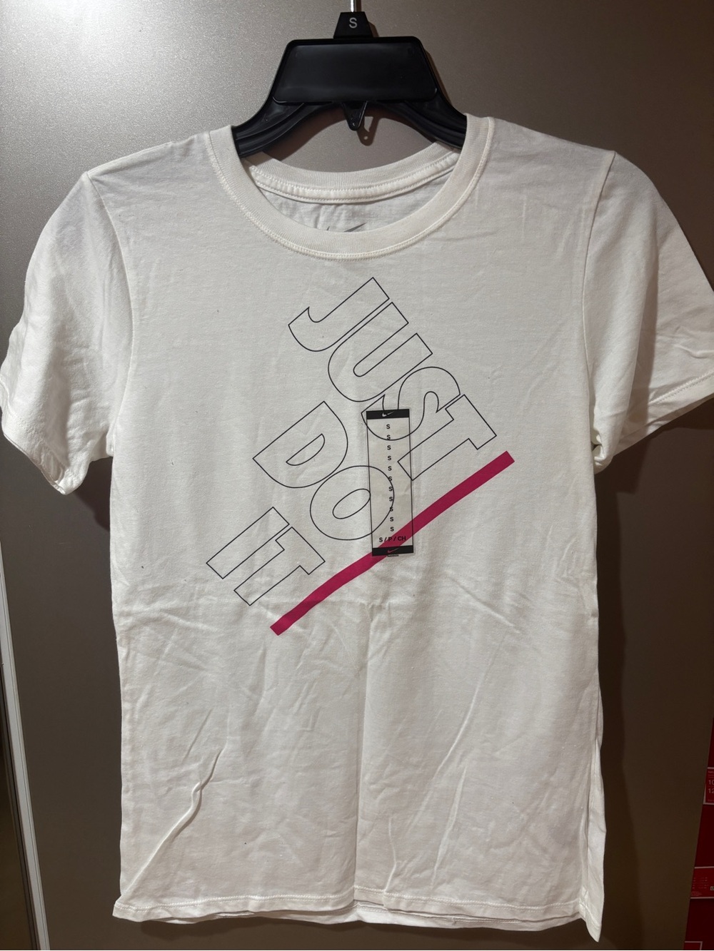 Size S- Nike Womens UL "Just Do It" Tee NWT